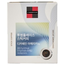 A TWOSOME PLACE 條裝低咖啡因美式咖啡, 1個, 30入, 0.9g
