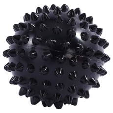 Dimis 指壓按摩 刺蝟球 9cm, 黑色, 1個