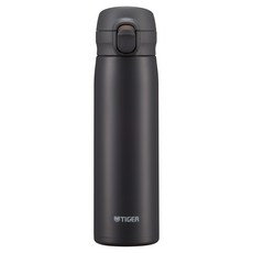타이거 수퍼클린 원터치 진공 단열 보온보냉 텀블러 MKR-W050, 램프 블랙, 1개, 500ml