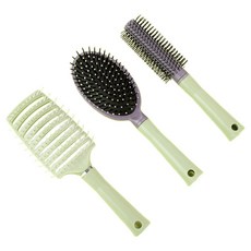 Isabelle Home 髮梳3件組, 1套, 薄荷綠
