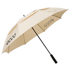 ecco 運動風彩色超輕量高爾夫傘, 米色, 1個