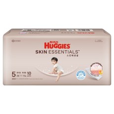 하기스 스킨에센셜 팬티형 기저귀 남여공용, 5단계, 10매