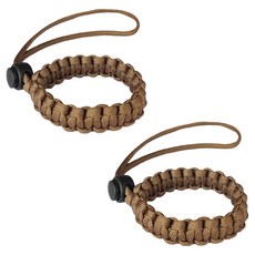 즐낚 로드스트랩 분실방지줄 2개, 브라운