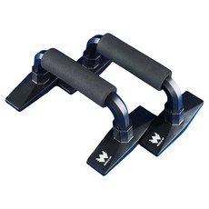 Muscle Up 肌肉成長世界 Premium防滑伏地挺身器 2入, 黑色, 高級伏地挺身器