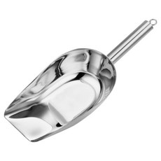 Ainssen方形不鏽鋼冰塊咖啡勺, 單一顏色, 1個