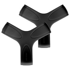 벤디스 핀 서포트 오리발 고정핀 W313 2p, 블랙