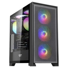 YJ MOD 2025 GAMING Ryzen 7 Ryzen 9000系列Radeon RX 7700 XT, GY315, 黑色, Free DOS, 0GB, 0TB