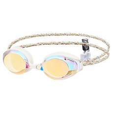 Phoenix 成人用 Komodo 鏡面布料觸感防霧泳鏡 PN-1200M FB TA, 透明