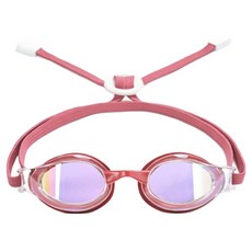 HOOG DALI 貼合式鏡面泳鏡 DALI_WHDR, 白色深紅, 白色透明(鏡片), 1個