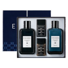 ESCADA Homme 經典傳承版化妝水 150ml + 乳液 150ml + 化妝水 30ml + 乳液 30ml 套組, 1套