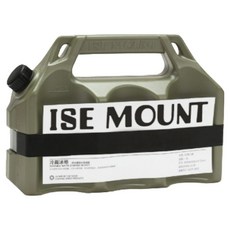 ISE MOUNT 小島嶼山 Everybano 便攜式露營手提保冰提籃 罐裝啤酒保冷箱 6孔冰桶, 1.6L, 軍綠色