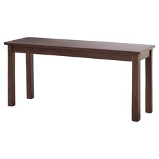 베스트리빙 KD 원목 2인용 벤치의자, 월넛