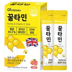 ROnIEWELL 蜂蜜維他命 葡萄柚口味 10包, 100g, 1個