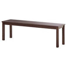 베스트리빙 KD 원목 3인용 벤치의자, 월넛