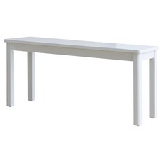 베스트리빙 KD 원목 2인용 벤치의자, 화이트