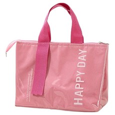 Alice Home 便當保溫保冷袋, 粉紅色, 1個