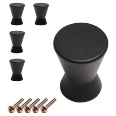 Sonjabisesang Mini Melody 1孔家具把手, 黑色, 5個