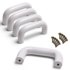 Sonjabisesang 14Φ 基本款 2孔 家具把手 P64, 白色, 5個