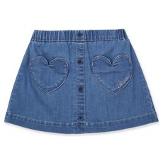 Perimitz 女童愛心口袋牛仔裙 P2521S610