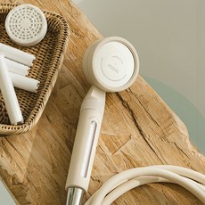 malang honey 可微調整水壓開關蓮蓬頭+PLA濾芯 4支入+ACF濾芯+沐浴軟管 2m組, 1組, 混色