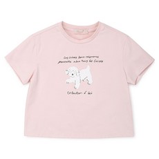 Perimitz 女童涼感透氣貴賓狗Sorona T恤 P2525T192