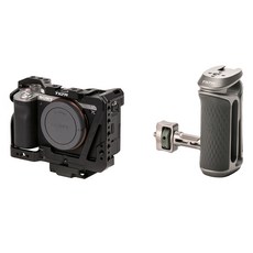 TILTA 鐵頭 Sony A7C 籠架側把手 黑灰色套件組, 1套, TA-T19-FCC-B, TA-XSH1-TG