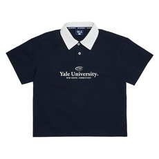 YALE KIDS 兒童涼感透氣領口拼色Polo衫 YJCCPSE23283