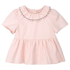 Perimitz 女童刺繡荷葉邊襯衫 P2521B361