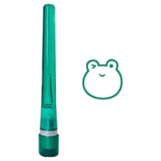 布拉格印章 萬年青蛙稱讚券印章, 綠色, 1個