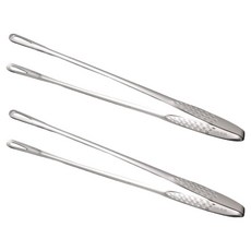 아인센 304 스텐 캠핑 고기 요리 집게 28cm, 2개