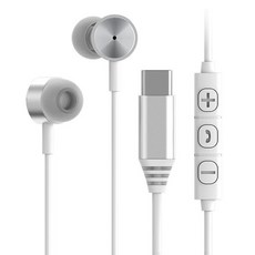 IRIVER Type-C 入耳式有線耳機, ICP-G409, 白色