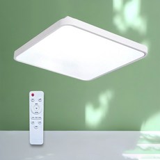 Forlight LED遙控調光防頻閃房間吸頂燈 60W, 白色