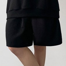 원턱 버뮤다 팬츠
