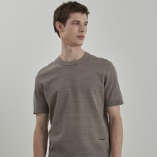 INDIAN 男士可水洗雙色圓領針織衫 MIEBR5M2401