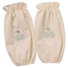 Khohimo 辦公用 學習用 袖套 2入 x 2組 5W0183, 奶油色