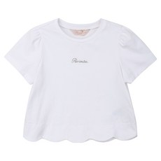 Perimitz 女童用 Sorona 扇貝邊T恤 P2521T150