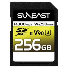 SUNEAST 旭東 Ultimate Pro SD V90 UHS-2 300MB/s 2000倍速 記憶卡, 256GB, 1個