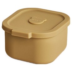 Brick-O. 嬰兒副食品分裝密封保鮮盒, 1個, 黃色, 100ml