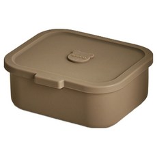 Brick-O. 嬰兒副食品分裝密封保鮮盒, 1個, 棕色, 250ml