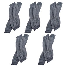 Khohimo 多功能彈性袖套 2入 x 5組 5W0177, 黑色, 5個