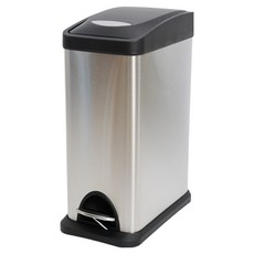 Clean Mate 方形腳踏垃圾桶 8L, 混色