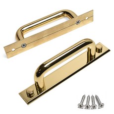 Sonjabisesang 14Φ 簡約基本板式把手 P96, 2個, 金色