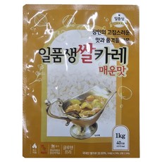 일품생 쌀카레 매운맛, 1kg, 1개