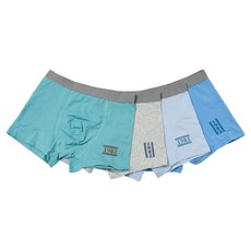 Bebezoo 男童款四角內褲 4件組