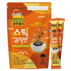 김대감 스틱 김자반 새우멸치 7p, 70g, 1개