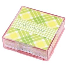 ROI 無痕格紋便條紙 便利貼, 200張, A01, 1個