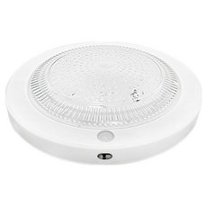 LED 防潮圓形感應燈 DS 15W, 晝光色 + 白色, 1個