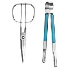 Casabeni 不鏽鋼維爾薩剪刀 + 多用途夾子組, 維爾薩剪刀 + 多用途夾子, 1套, 混合顏色