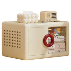 COCOROI 書桌收納萬用盒, 1個, 米色