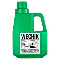 wechik 衣物柔軟精, 2.3L, 1個